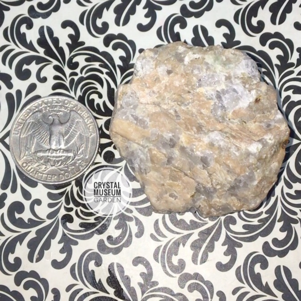 Pink moonstone matrix